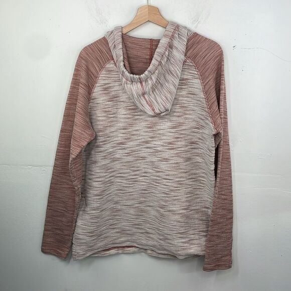 FREE PLANET Knit Hooded Sweatshirt Hoodie Men's Large - Picture 7 of 13